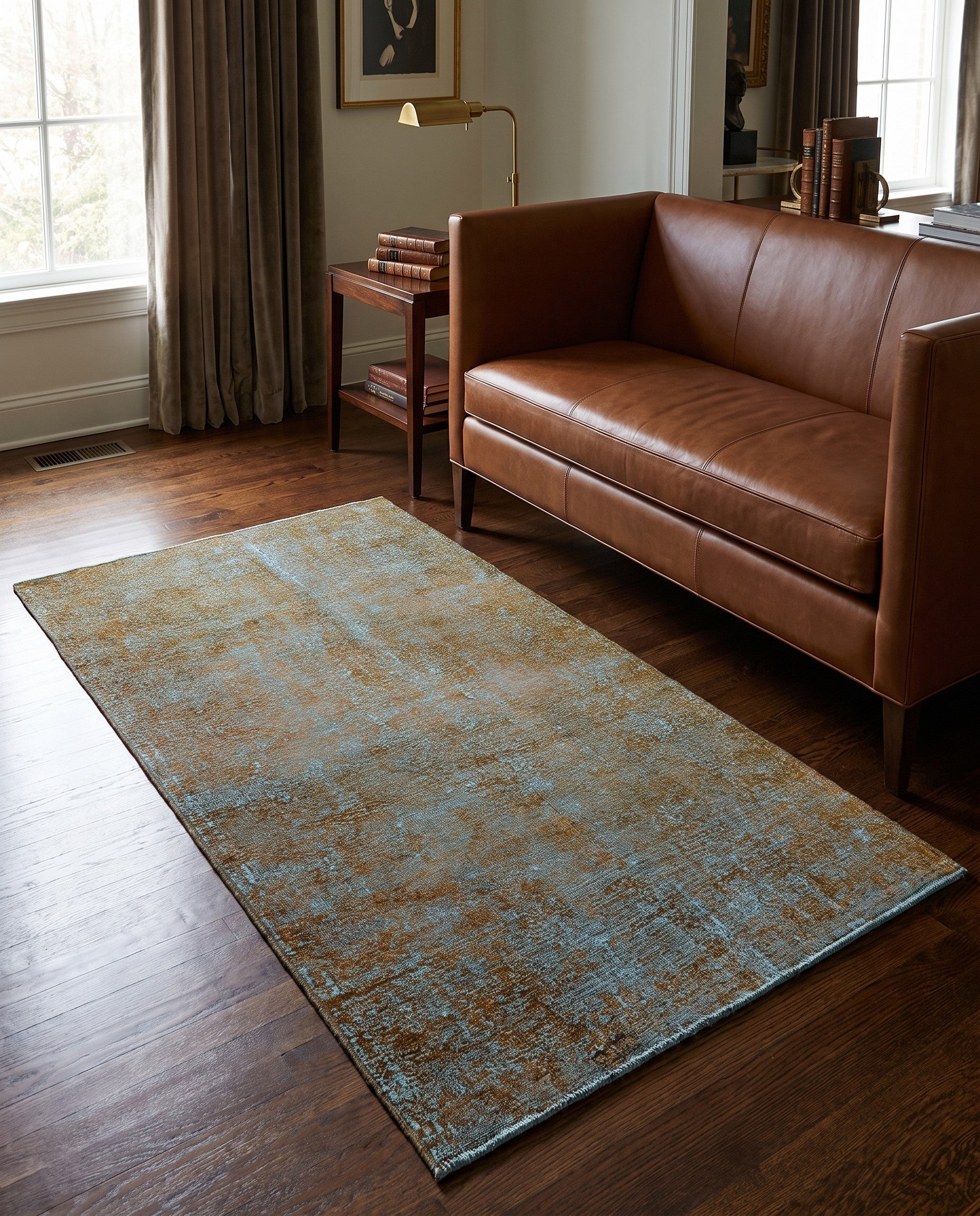 3' 8 x 6' 8 Vintage Royal Wool Rug