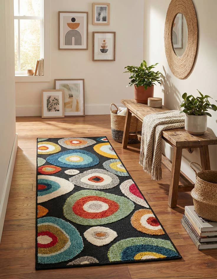 Detail image of  2' x 5'  Washable Casablanca Indoor / Outdoor Runner Rug