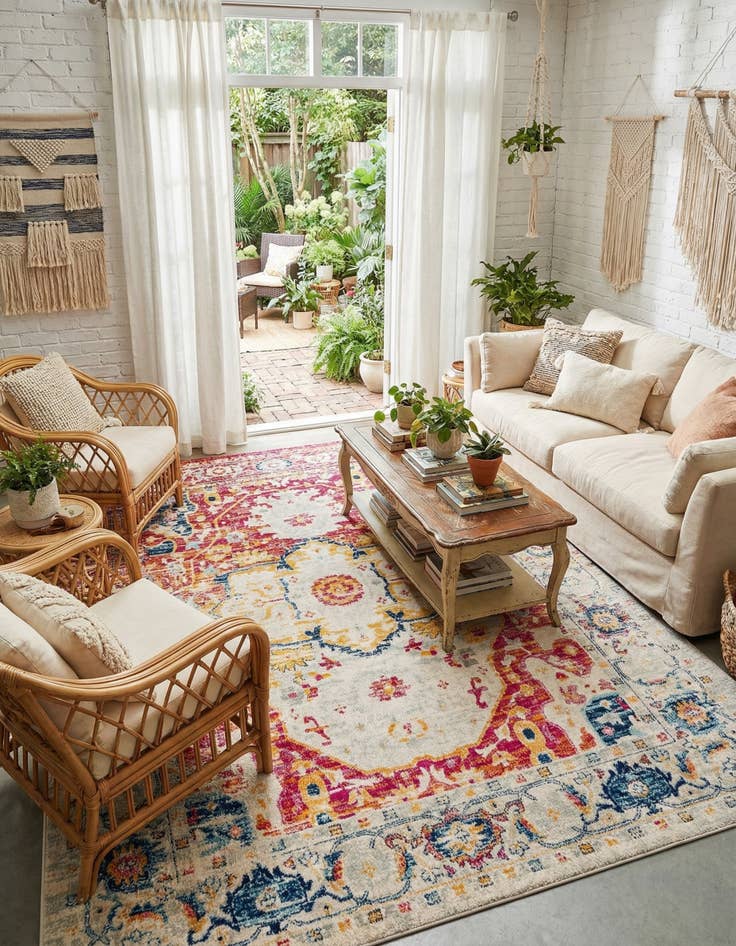 Detail image of 10' x 13' Madeline Vintage Rug