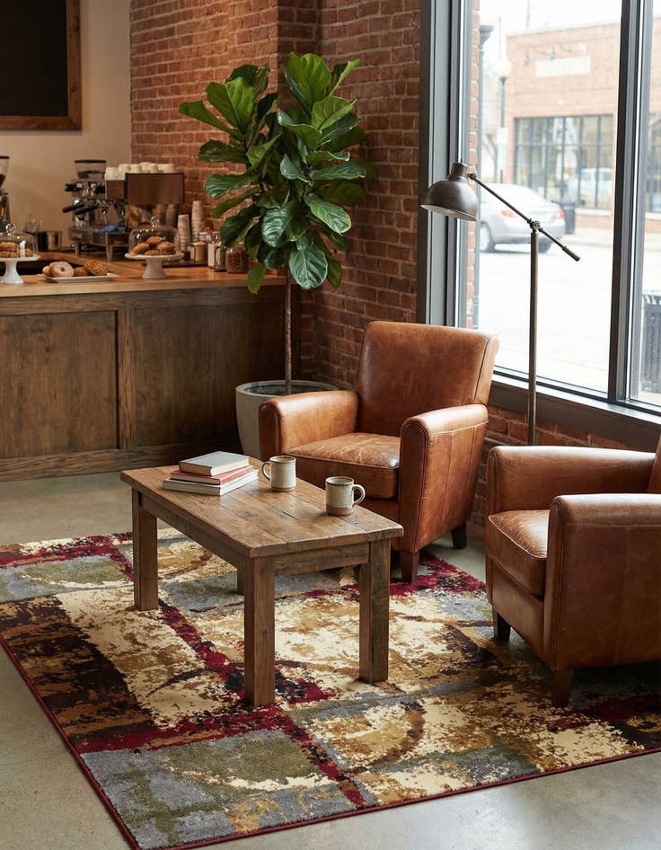 Detail image of  4' x 6' Cafe Rug