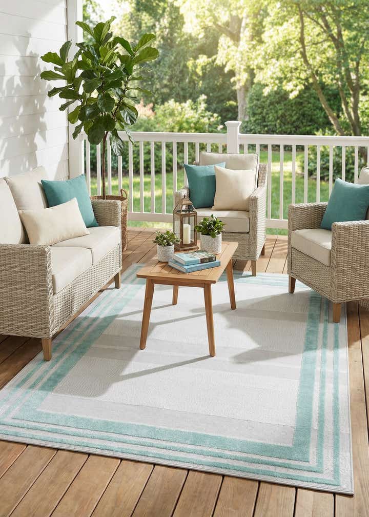 6' x 9' Easy-Clean Aruba Indoor / Outdoor Rug