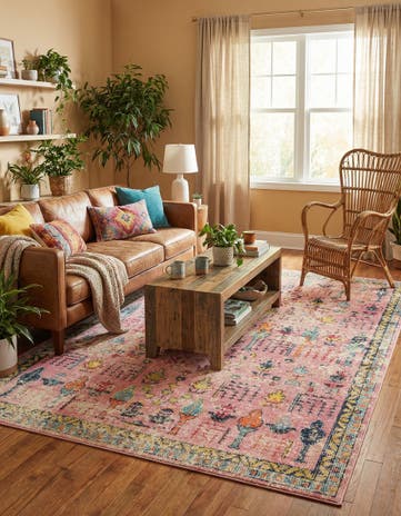 9' x 12' 2 Washable El Paso Rug