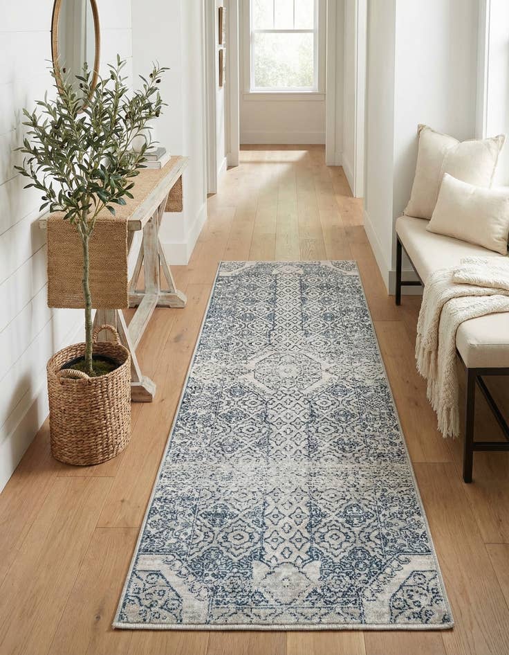 Detail image of 2' x 6' Newport Runner Rug