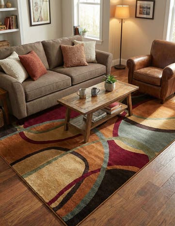 5' 3 x 8' Cafe Rug