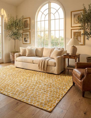 5' 11 x 8' 10 Hand Knotted Darya Wool Rug