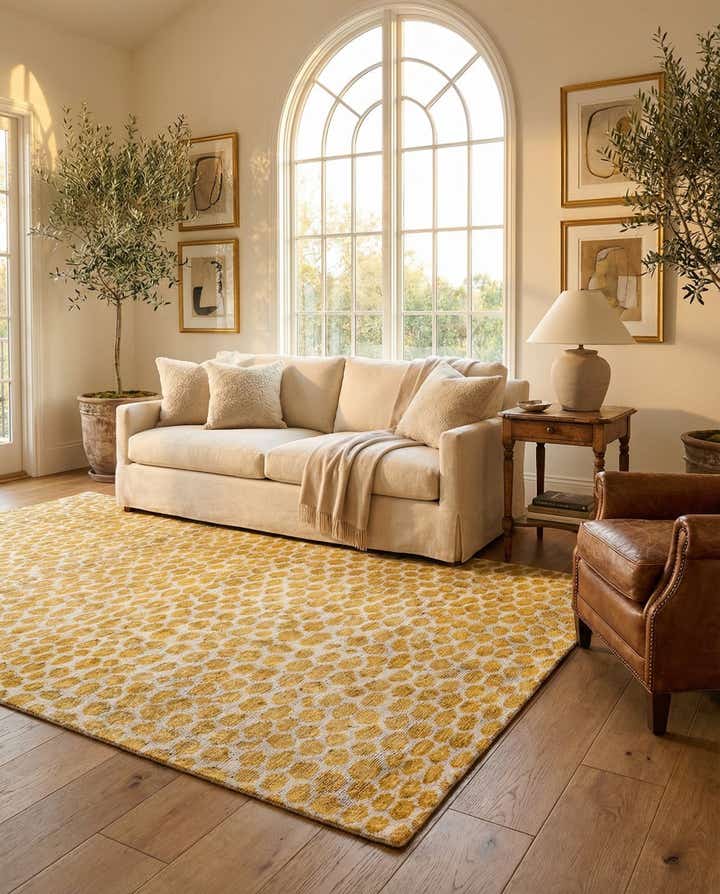 5' 11 x 8' 10 Hand Knotted Darya Wool Rug