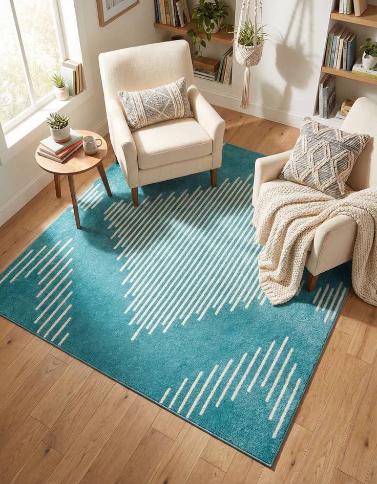 Detail image of  7' x 7' Kai Square Rug