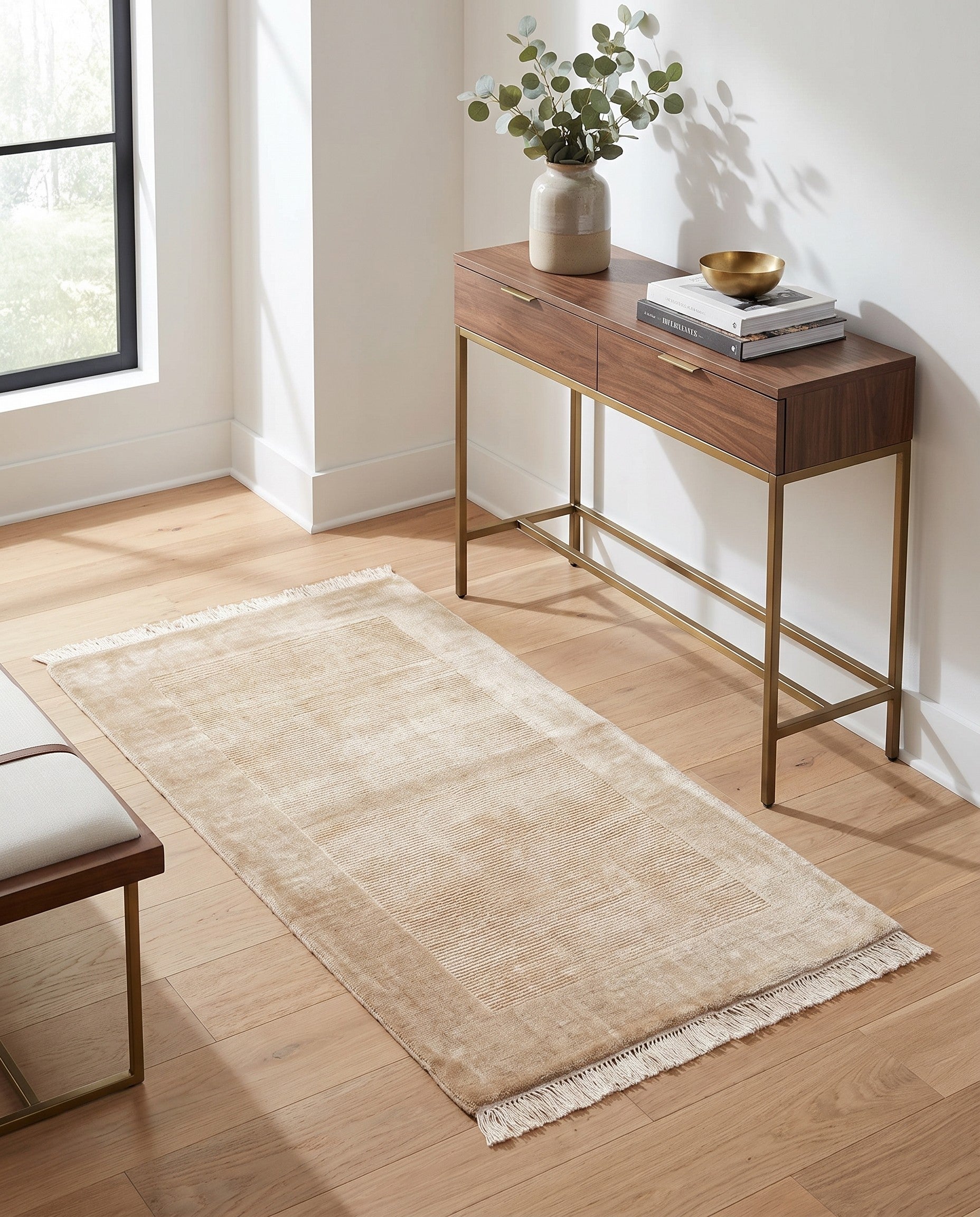2' 8 x 5' 1 Hand Knotted Darya Wool Rug