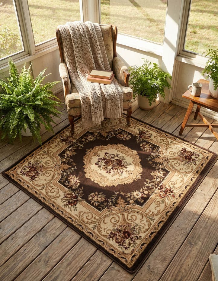 4' x 4' Chateau Square Rug
