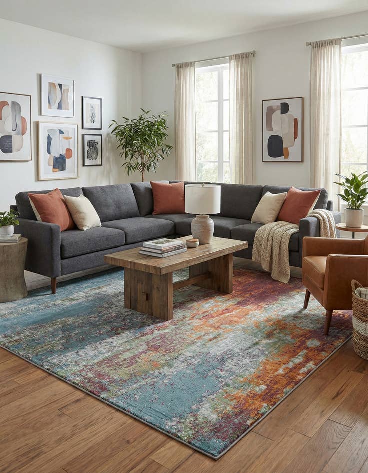 Detail image of 8' 2 x 8' 2 Paragon Square Rug