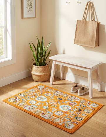 Orange Aurelia Rug