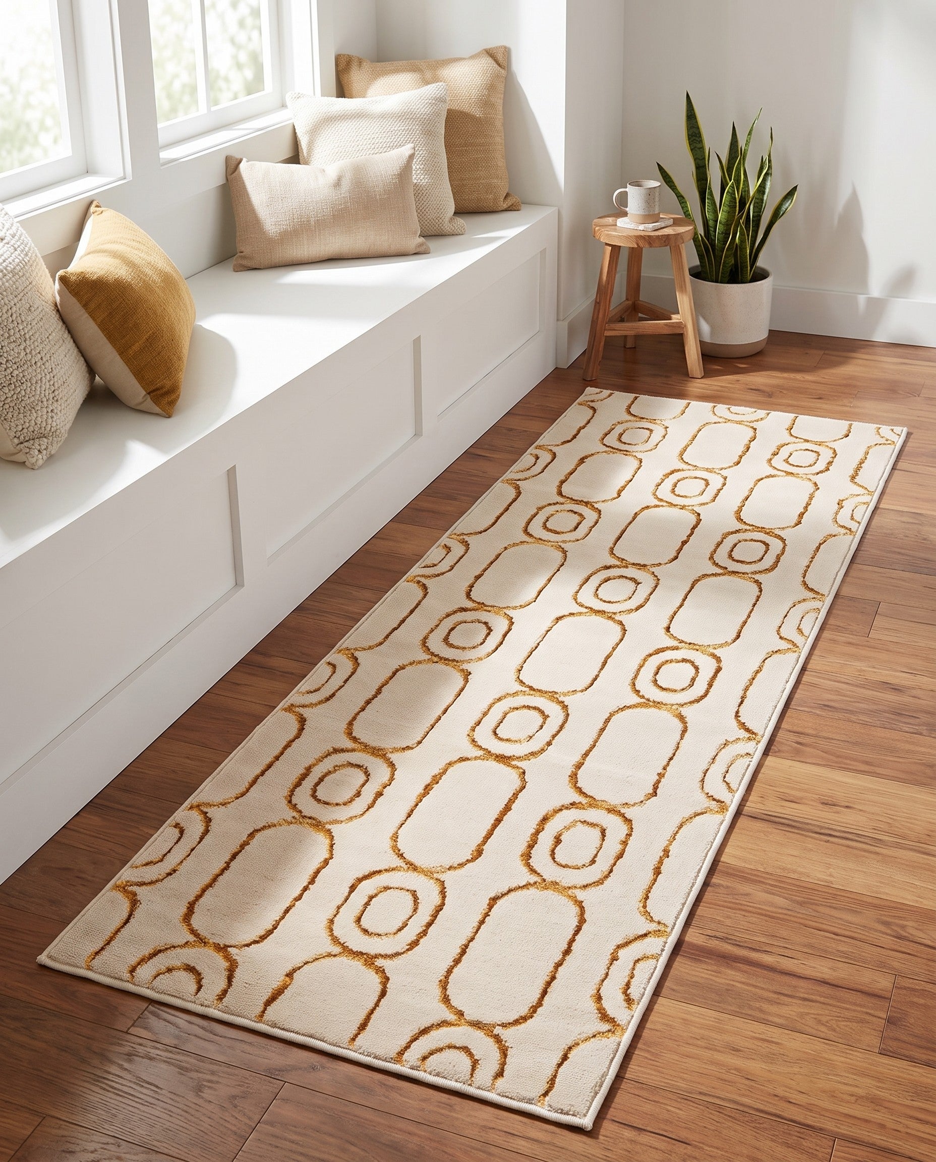 2' x 5' Vogue Geo Runner Rug
