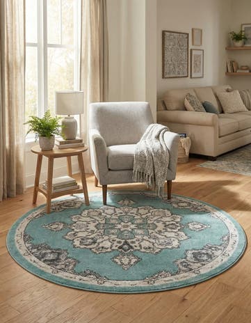 5' x 5' Parker Round Rug