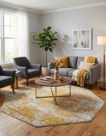 5' 3 x 5' 3 Finsbury Octagon Rug
