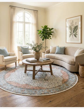 10' x 10' Nyla Round Rug