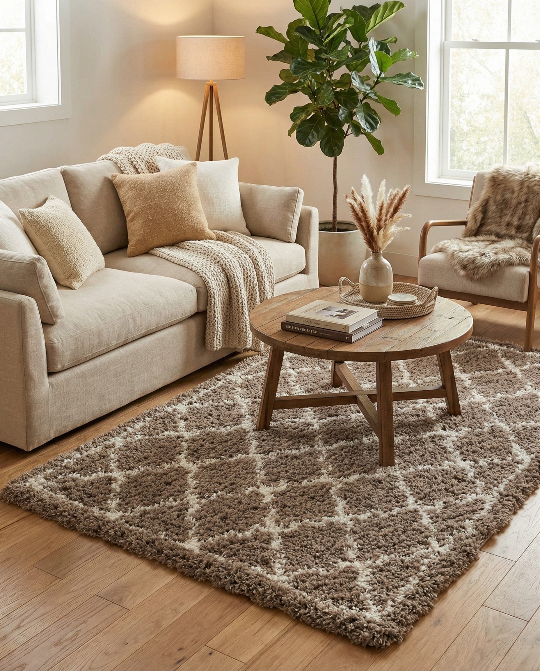  5' x 8' Infinity Shag Rug