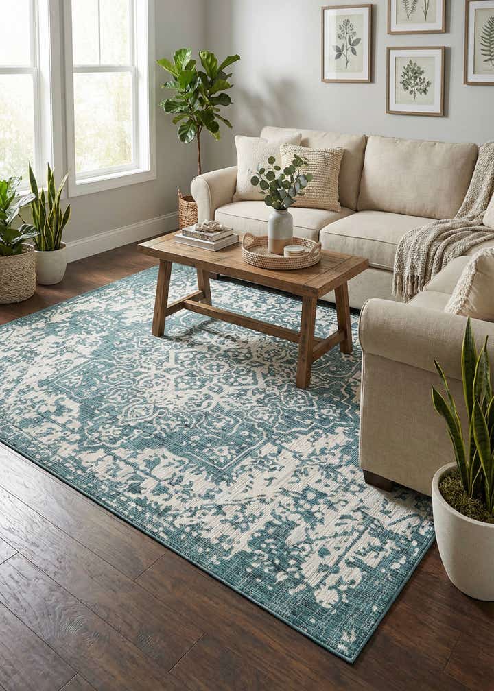 7' x 10' Easy-Clean Jill Zarin Dubai Indoor / Outdoor Rug