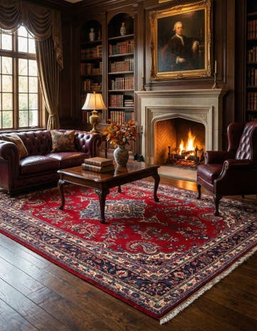 7' 3 x 10' Darjazin Wool Rug