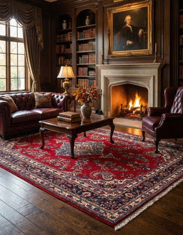 7' 3 x 10' Darjazin Wool Rug
