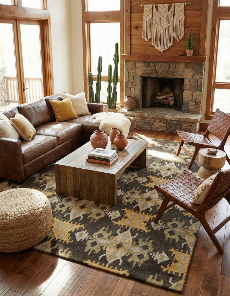 Detail image of 8' x 9' 11 Luna Rug