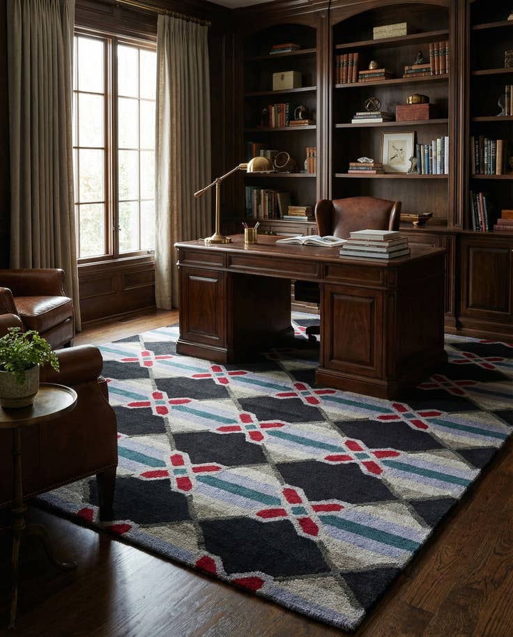 Detail image of 8' x 10' Luna Wool Rug