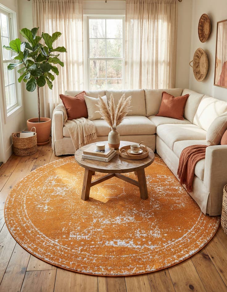 Detail image of  10' x 10' Dover Round Rug