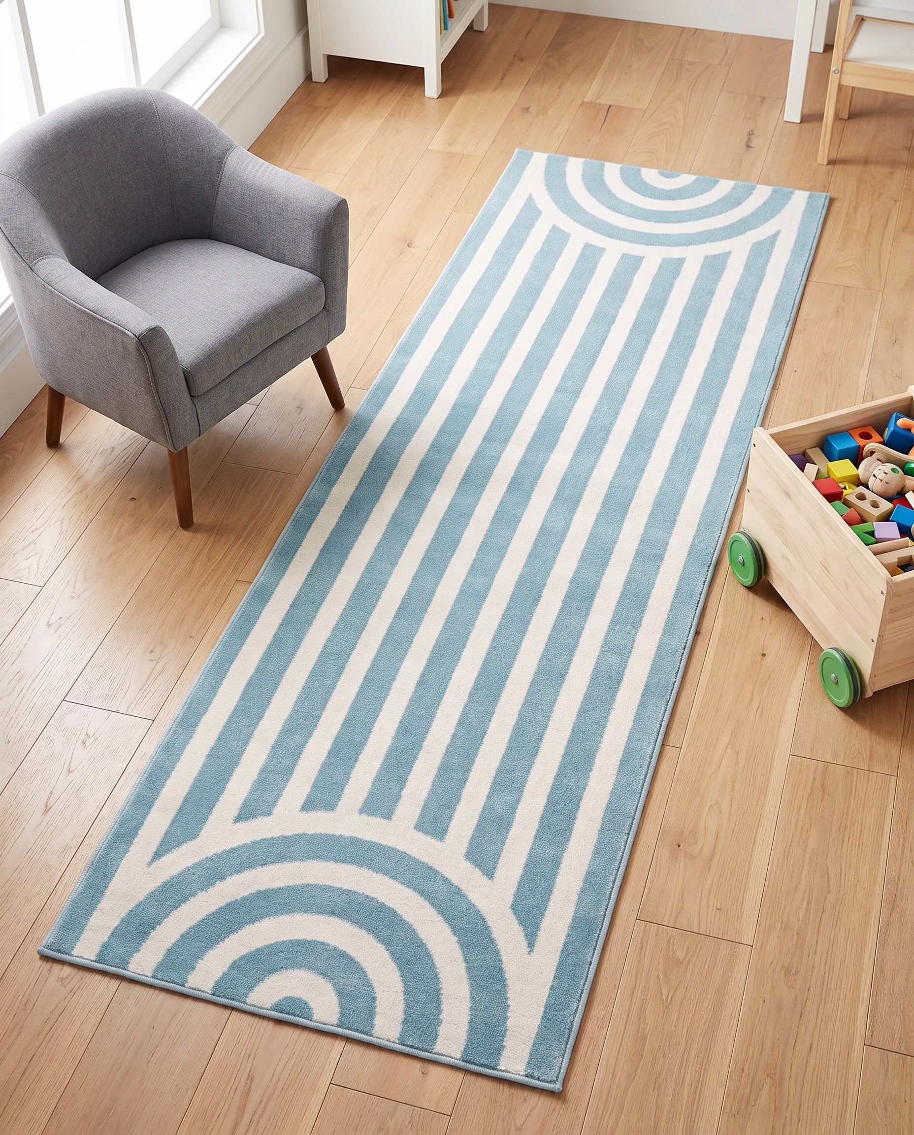 2' x 6' Whimsy Kids Runner Rug