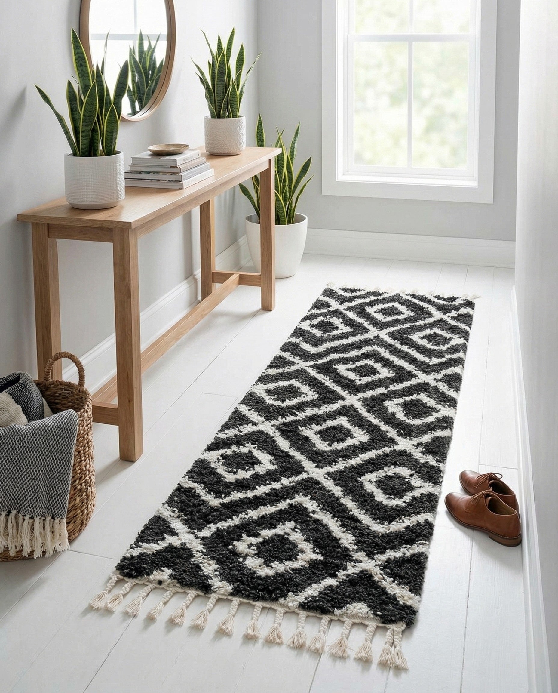  2' 7 x 8' 2 Athena Shag Runner Rug