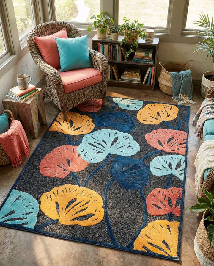 7' x 10' Easy-Clean Belize Indoor / Outdoor Rug