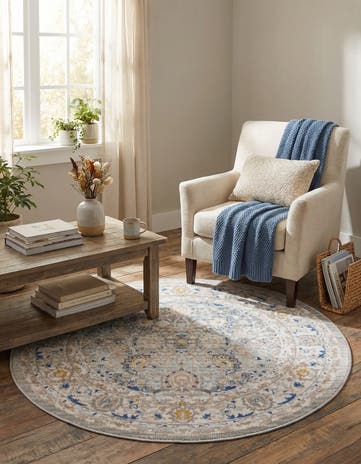 3' 3 x 3' 3 Whitney Round Rug