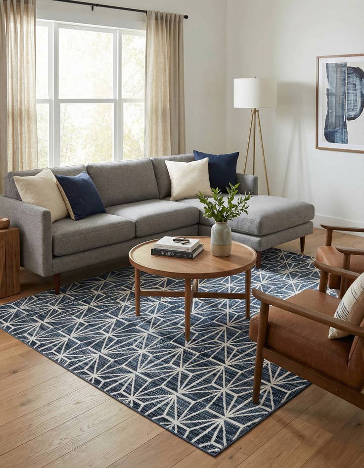 Detail image of 7' 10 x 7' 10 Uptown Fifth Avenue Square Rug