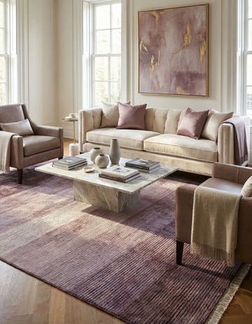 6' 6 x 10' 1 Hand Knotted Darya Wool Rug