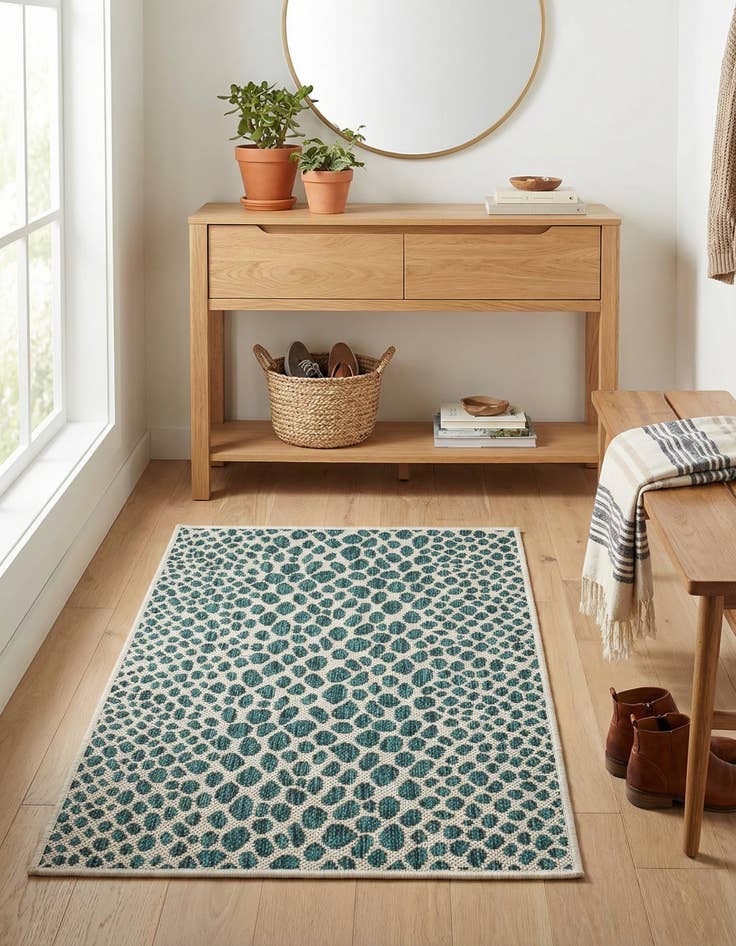 Detail image of 2' x 3'  Washable Jill Zarin Cape Town Indoor / Outdoor Rug