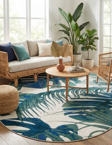 7' 10 x 10' Blossom Oval Rug