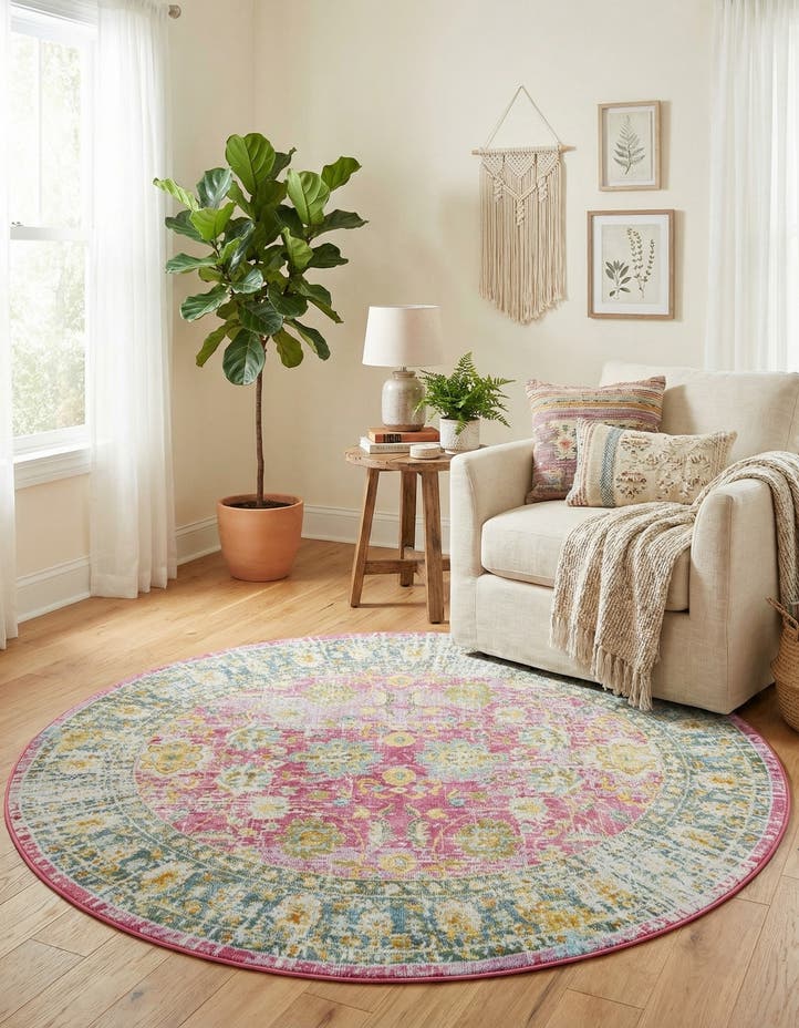 5' 5 x 5' 5 Paragon Round Rug