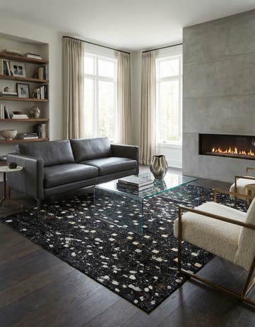 5' x 7' 11 Cowhide - Patchwork Rug