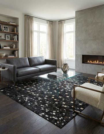 5' x 7' 11 Cowhide - Patchwork Rug