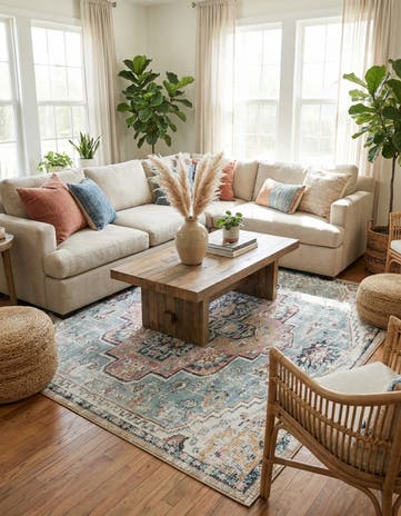 7' 10 x 7' 10 Medina Square Rug