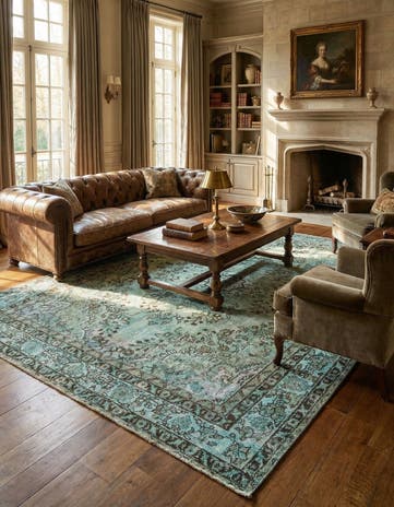 6' 9 x 12' 10 Vintage Royal Rug