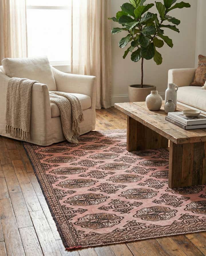 3' 3 x 5' 7 Hand Knotted Ultra Vintage Persian Wool Rug