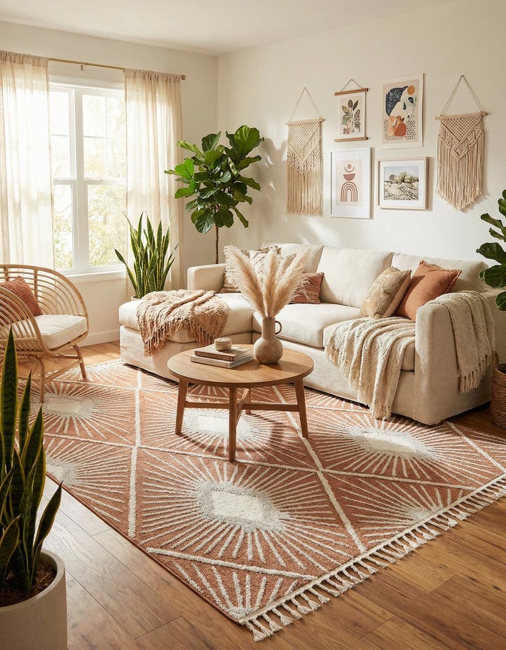 9' x 12' Boho Rug