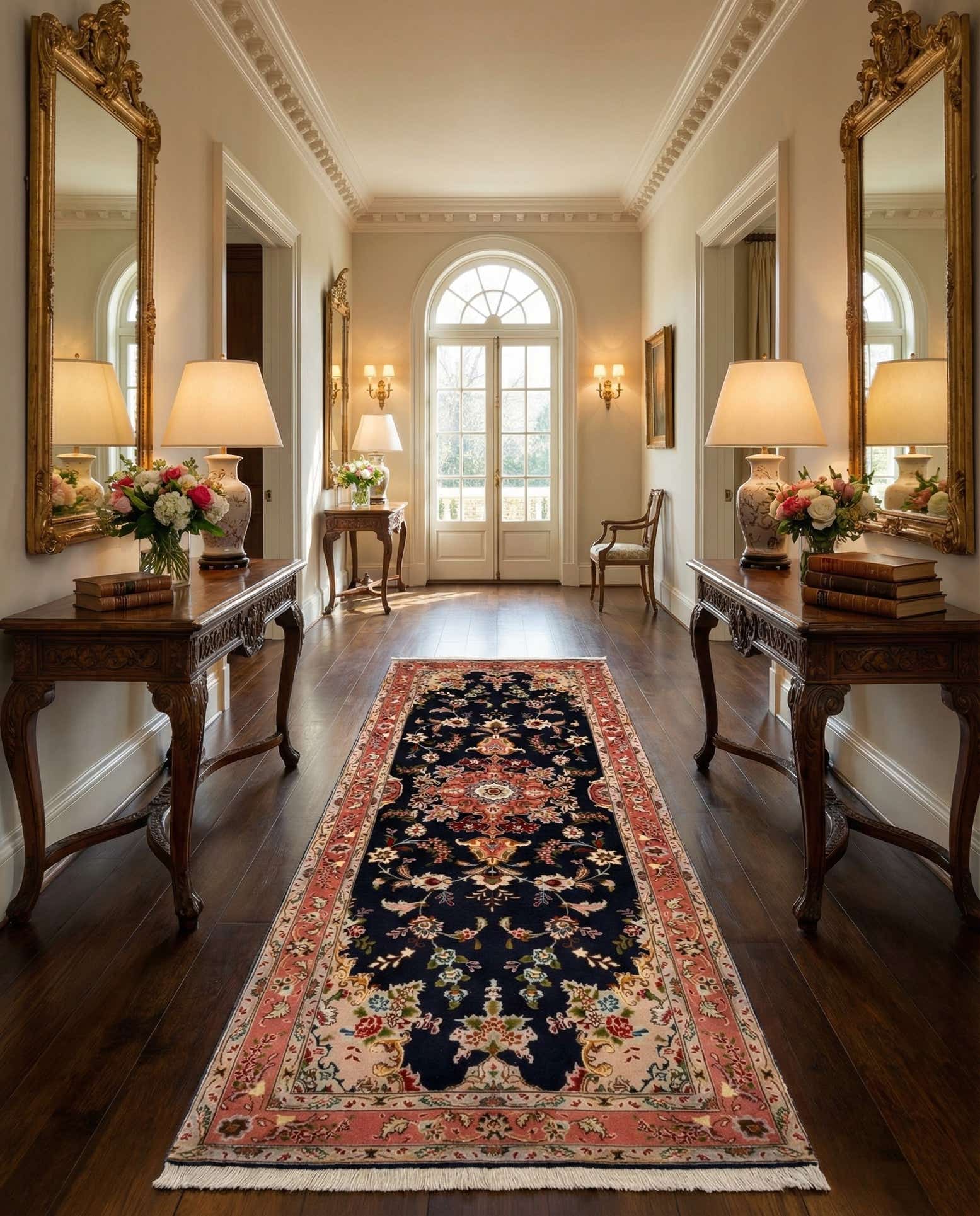 2' 9 x 7' 1 Tabriz Runner Rug