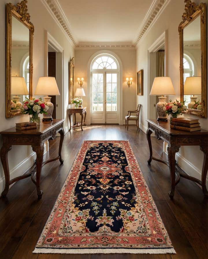 2' 9 x 7' 1 Tabriz Runner Rug