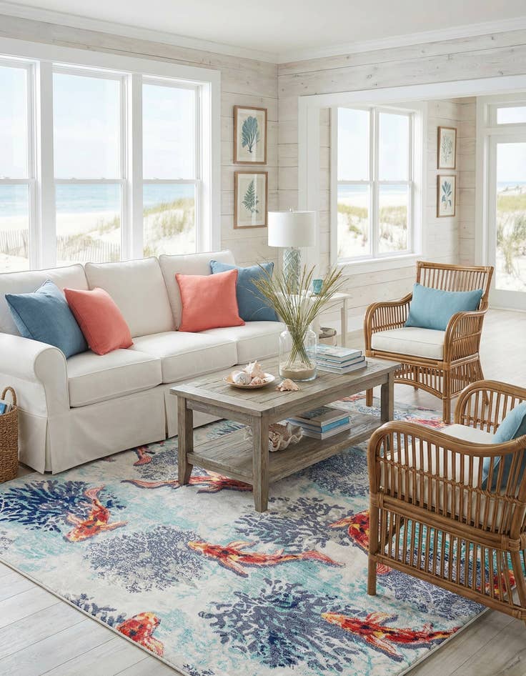 Detail image of 9' x 12' Ariel Rug