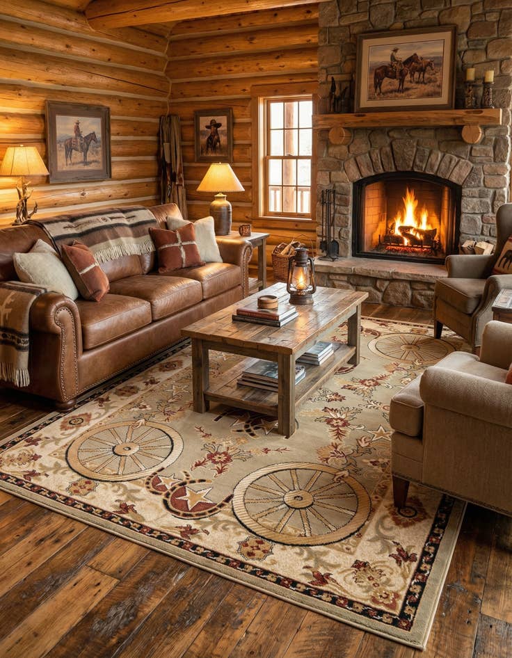 Detail image of  7' x 10' Pioneer Rug