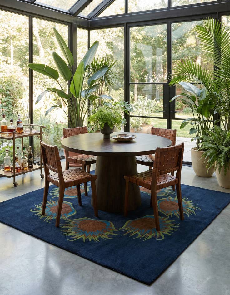 Detail image of 7' 6 x 7' 7 Luna Square Rug