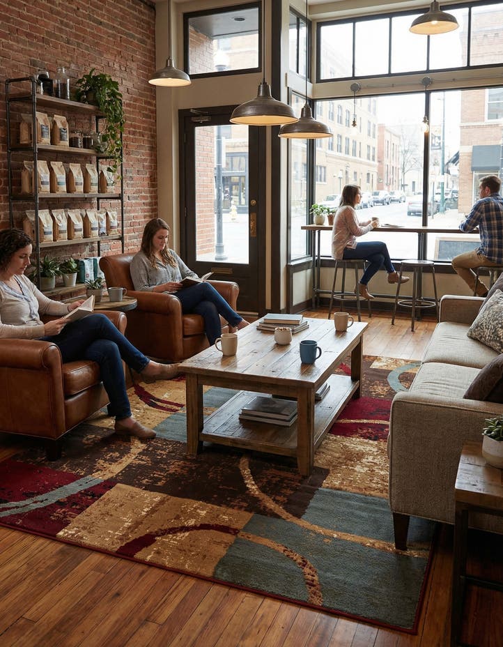 7' 10 x 11' Cafe Rug