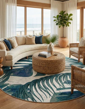 10' x 10' Blossom Round Rug