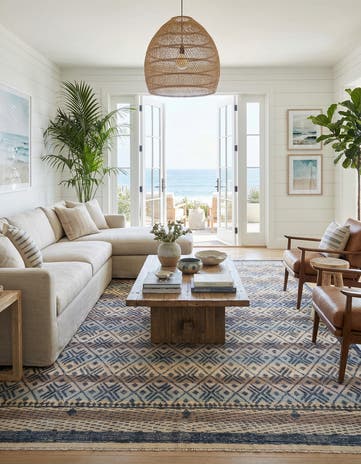 9' 9 x 14' 4 Hand Knotted Darya Wool Rug