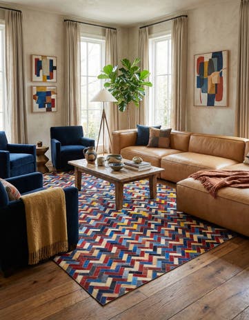 5' x 8' Cowhide Rug